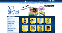 Desktop Screenshot of calprinting.com