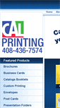 Mobile Screenshot of calprinting.com